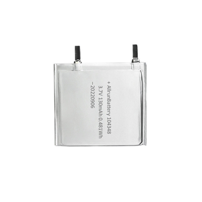 MP5 Player 3,7 V 130mAh Ultra Thin LiPo Battery Long Cycle 104348