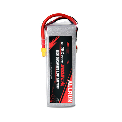 9048155 75C 22.2V 6S 5200mAh Аккумулятор LiPo с высоким разрядом