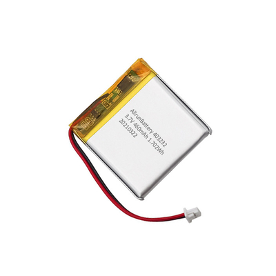3.7V 460mAh Light IoT Блок аккумуляторных батарей LiPo аккумуляторной батареи квадратного сечения