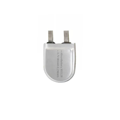 302128 3,7 батарея полимера лития обязанности v 80mAh 1C настоящая изготовленная на заказ, u формирует романную батарею LiPo