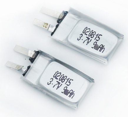 батарея 020815 полимера иона лития 3.7V 9mAh ультра небольшая мини