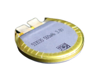 3.7V 560mAh Новый круглый литий-ионный аккумулятор Smart Watch 533535