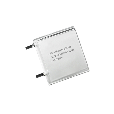 MP5 Player 3,7 V 130mAh Ultra Thin LiPo Battery Long Cycle 104348