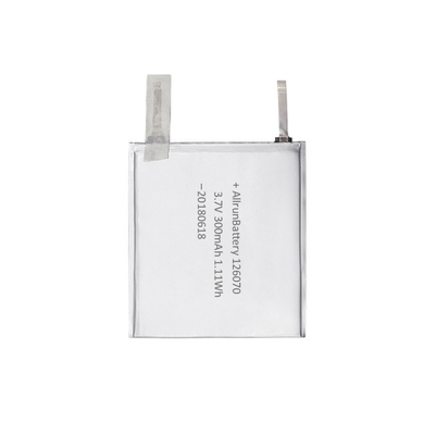 OEM 1C 3.7V 300mAh Ультратонкая литий-полимерная батарея для MP5-плеера