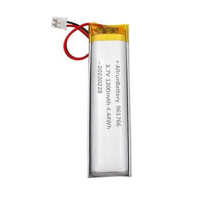 3.7V 1200mAh ультра суживают изготовленные на заказ пакеты батарей Li-полимера для портативных медицинских служб