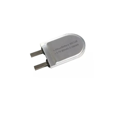 302128 3,7 батарея полимера лития обязанности v 80mAh 1C настоящая изготовленная на заказ, u формирует романную батарею LiPo