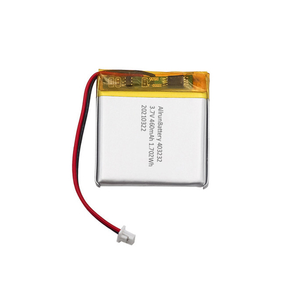 3.7V 460mAh Light IoT Блок аккумуляторных батарей LiPo аккумуляторной батареи квадратного сечения