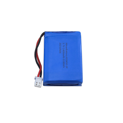 Мощный литий-полимерный аккумулятор 3,7 В 2400 мАч LiPo Battery 1S2P