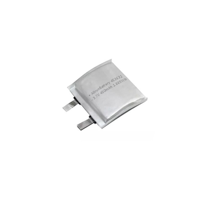 Изготовленное на заказ батарея полимера лития батареи 450mah 3,7 LiPo формы v перезаряжаемые для приборов кровяного давления