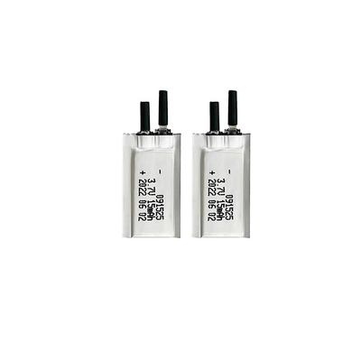3.7V 15mAh Custom перезаряжаемые ультратонкая батарея LiPo 091525